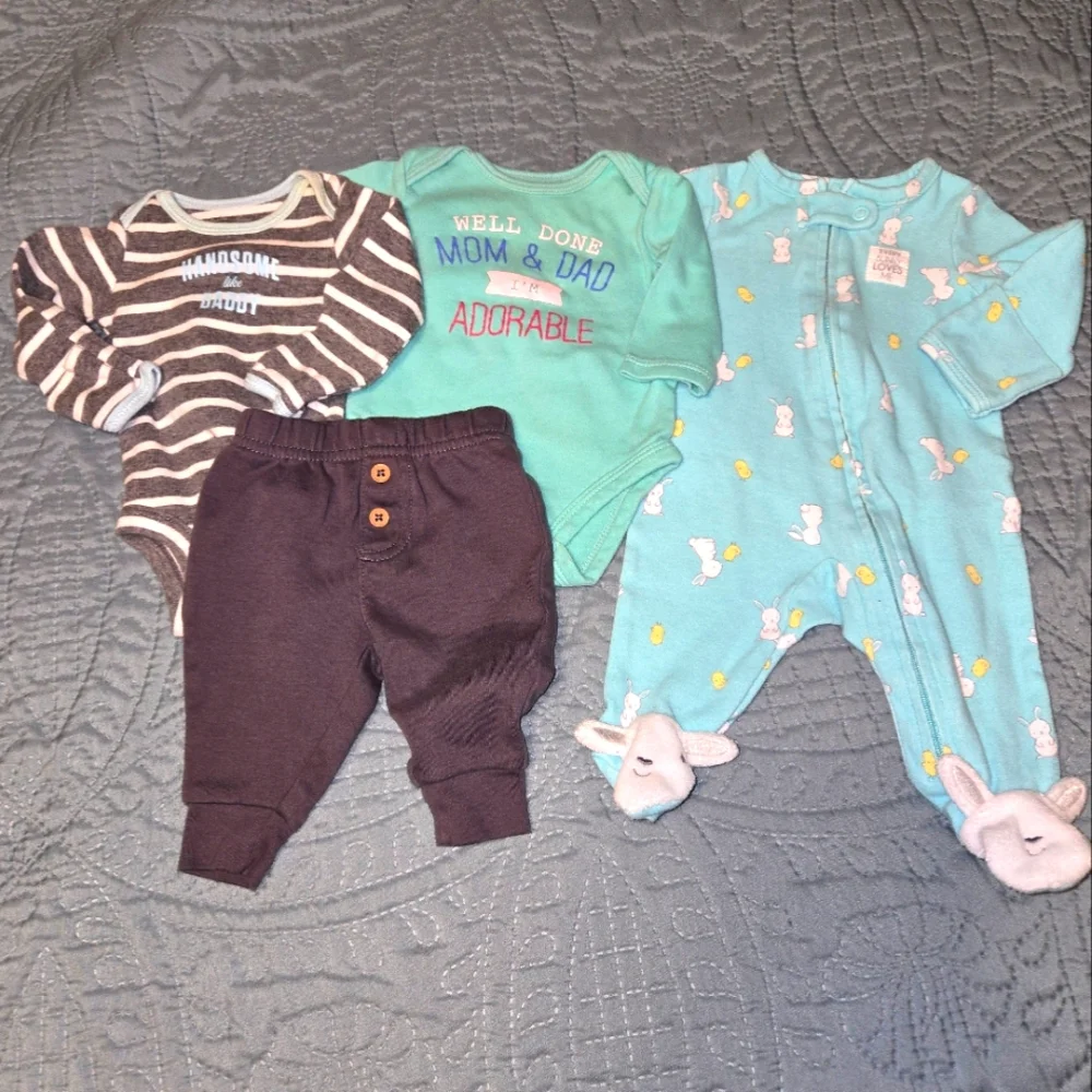 Carter's NB Boy's Bundle 4pcs